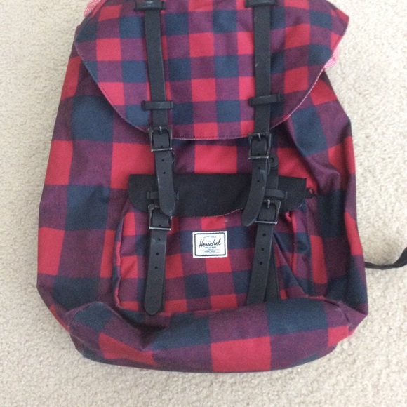 Hershel plaid backpack - Picture 1 of 2